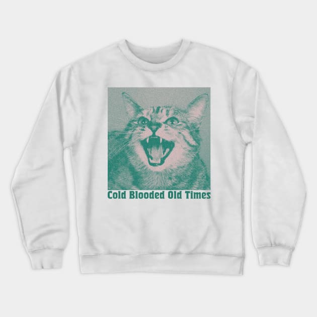 Cold Blooded Old Times / Smog Fan Design Crewneck Sweatshirt by unknown_pleasures